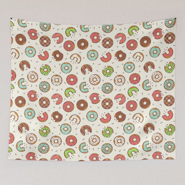 Item preview, donut pattern designed and sold by swagnstickers.