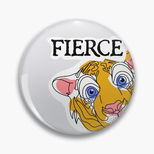 Item preview, Fierce Tiger designed and sold by gracielaeliamar.
