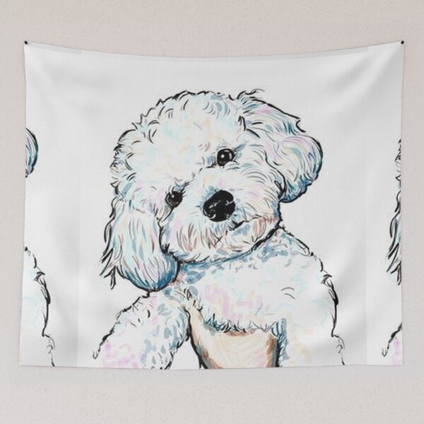 Item preview, Poodle cute pet dog dos pets puppy sweet art  designed and sold by Coolstuff4you71.