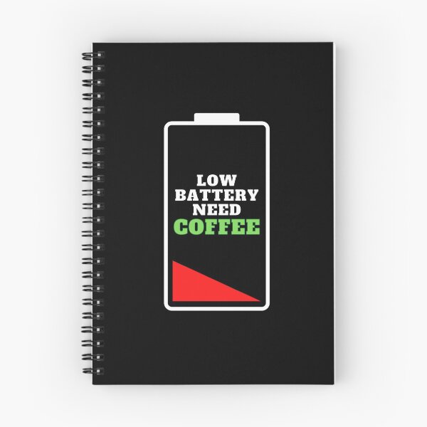 Item preview, Low battery need Coffee Classic T-Shirt  designed and sold by ClearThoughts.