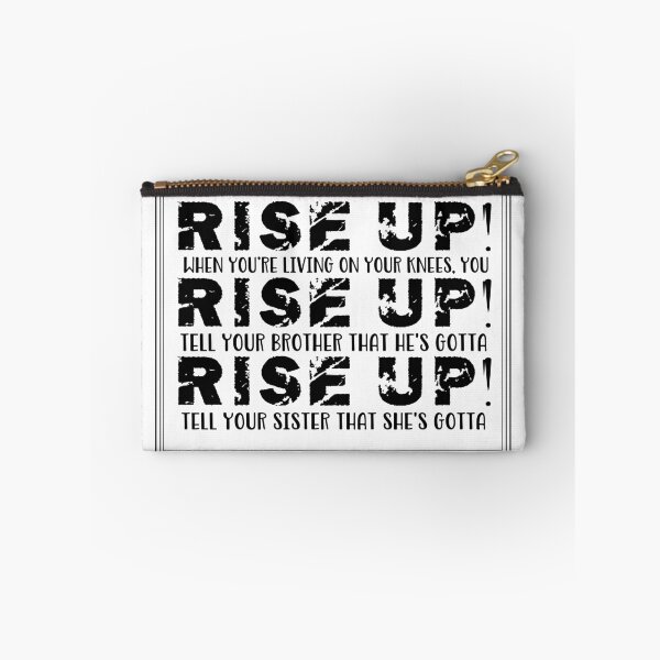 Item preview, Rise Up! (black print for light backgrounds) designed and sold by Lupe-and-Pono.
