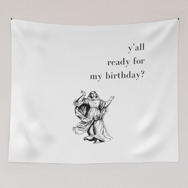 Item preview, Y'all ready for Christmas .. ehhh for Jesus Christ's Birthday? designed and sold by GionaSophia.