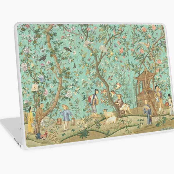 Aperçu de l'œuvre Papier Peint Chinoiserie Peaceful Day créée et vendue par Kristina  Sale.