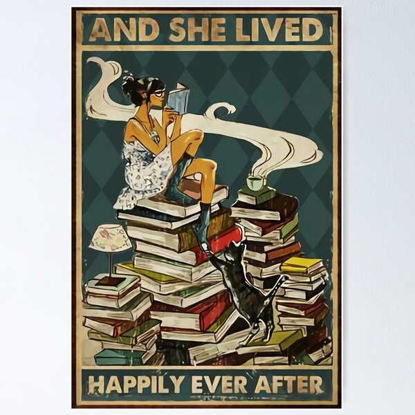 Item preview, Girl And She Lived Happily Ever After designed and sold by jenny-lewis.