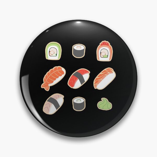 Item preview, Sushi Rolls - Light Border designed and sold by vpessagno.