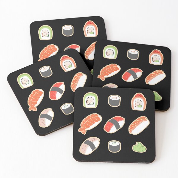 Item preview, Sushi Rolls - Light Border designed and sold by vpessagno.