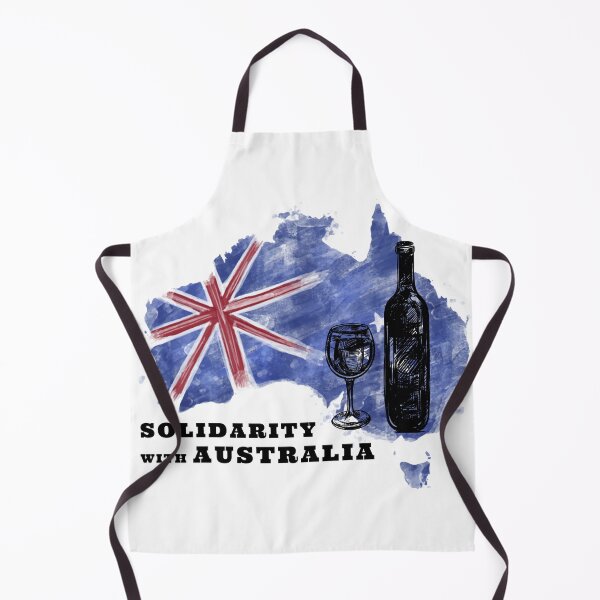 Item preview, SOLIDARITY WITH AUSTRALIA WINE AND SUPPORT OF FREEDOM AND HUMAN RIGHTS designed and sold by thebaronart.