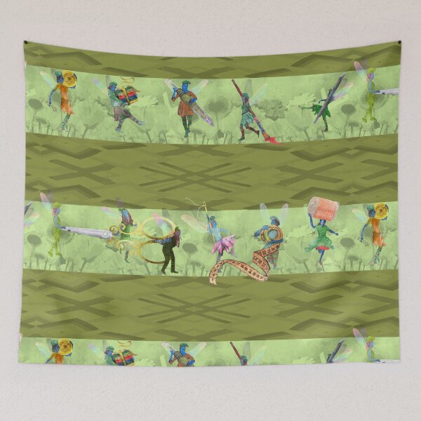 Item preview, Add some Magic to your world - Watercolor Fairies Series - measuring tape designed and sold by Eejee-SK.