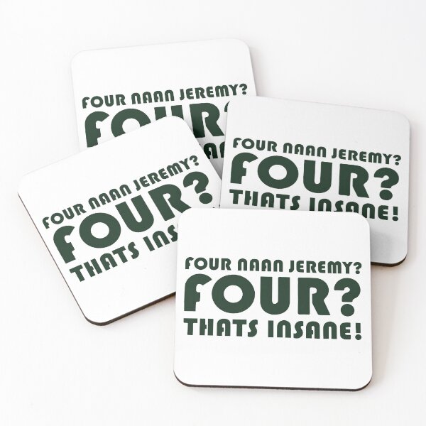 Item preview, Four Naan Jeremy? - Peep Show designed and sold by Art-Artistic.