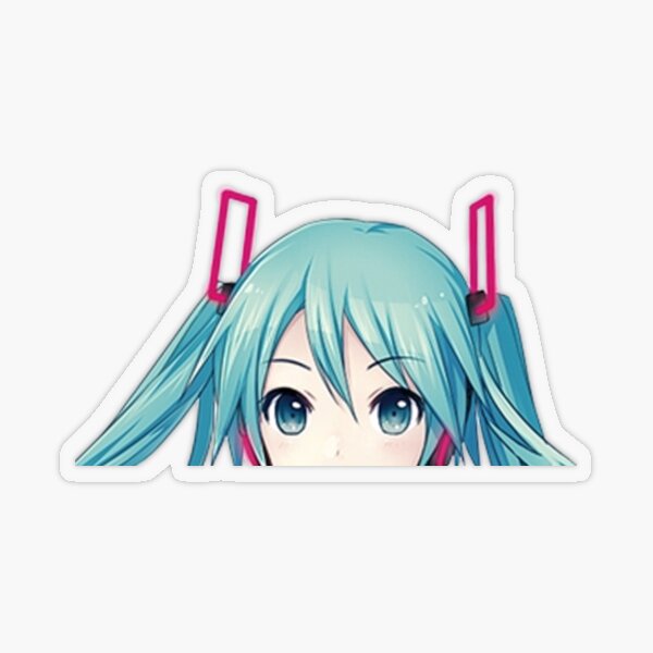 Hatsune Miku Sticker for Sale by feemac35