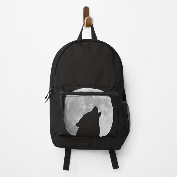 Item preview, Wild Wolf and Full Moon at Night Howl designed and sold by edilbertobuitrago.