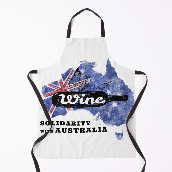 Item preview, SOLIDARITY WITH AUSTRALIA WINE AND SUPPORT OF FREEDOM AND HUMAN RIGHTS designed and sold by thebaronart.