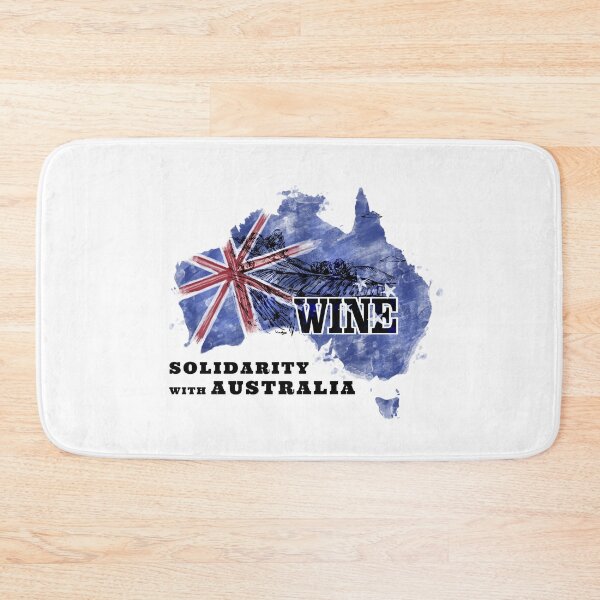 Item preview, SOLIDARITY WITH AUSTRALIA WINE AND SUPPORT OF FREEDOM AND HUMAN RIGHTS designed and sold by thebaronart.