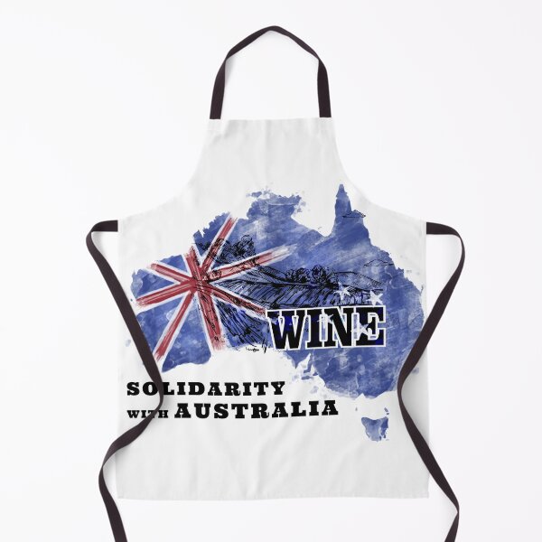 Item preview, SOLIDARITY WITH AUSTRALIA WINE AND SUPPORT OF FREEDOM AND HUMAN RIGHTS designed and sold by thebaronart.