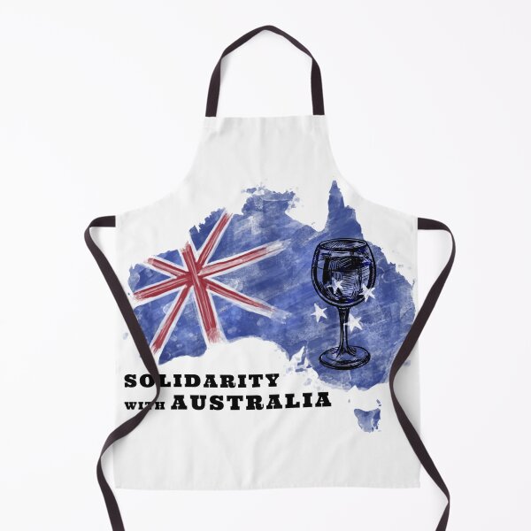 Item preview, SOLIDARITY WITH AUSTRALIA WINE AND SUPPORT OF FREEDOM AND HUMAN RIGHTS designed and sold by thebaronart.