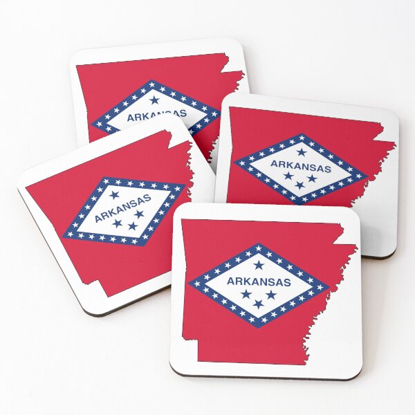 Item preview, Arkansas with State Flag designed and sold by pbportfolio.