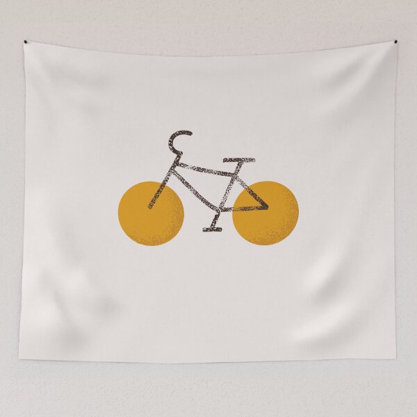 Item preview, yellow bicycle designed and sold by Mr Jeser.