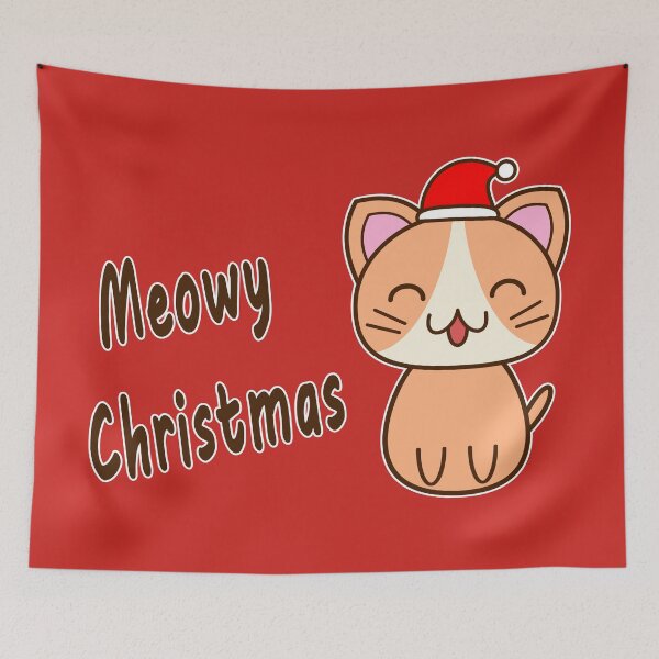 Item preview, Meowy Christmas 4 designed and sold by usernamenaijan.