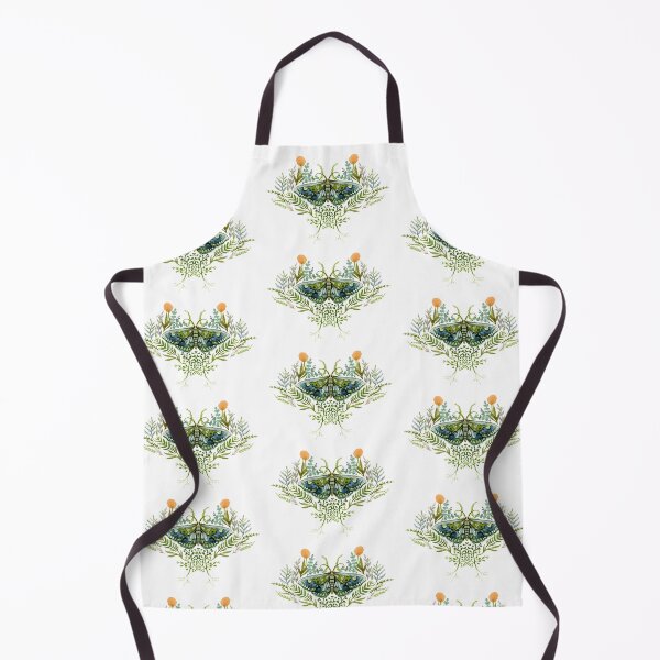 Item preview, Moth with Plants designed and sold by Leslie Evans.