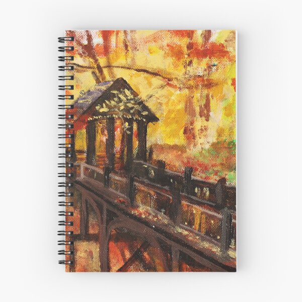 Item preview, Fall Leaves at Seven Bridges, Grant Park in South Milwaukee by Lana Holman designed and sold by LanaHolman.