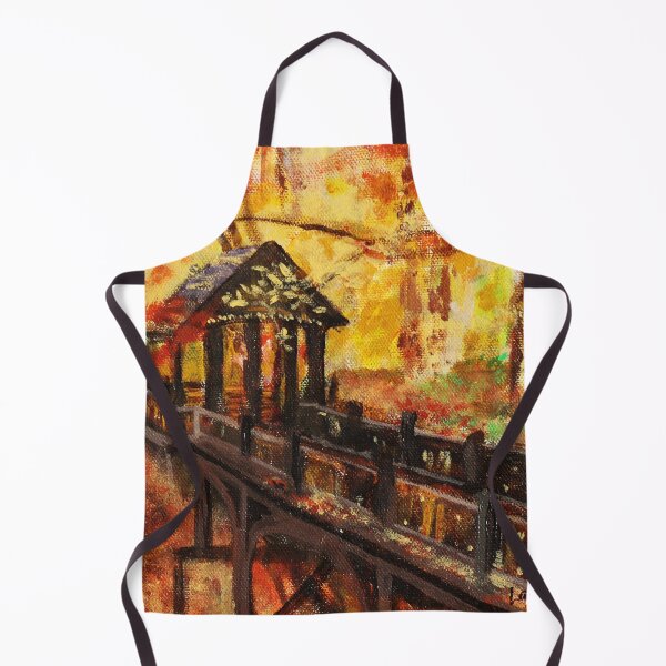 Item preview, Fall Leaves at Seven Bridges, Grant Park in South Milwaukee by Lana Holman designed and sold by LanaHolman.