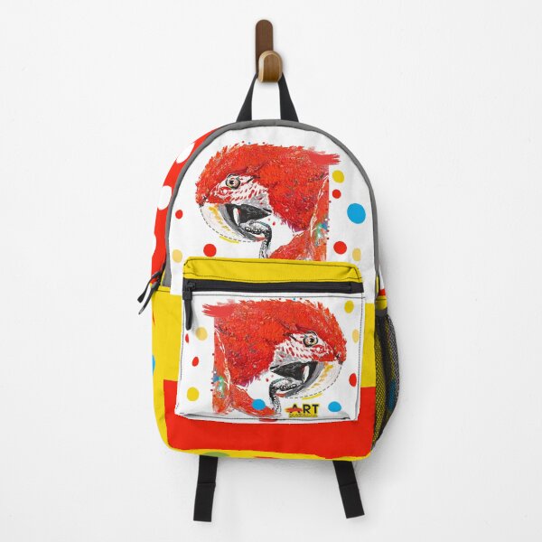 Item preview, Head the Parrot red designed and sold by nataliakuruch.