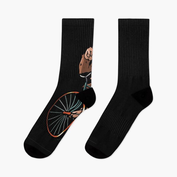 Item preview, Bigfoot Biking Mountain Bike MTB Funny Biker Sasquatch designed and sold by Dressed For  Duty.