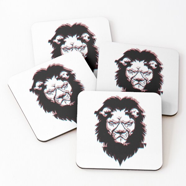 Item preview, Lion Cyber Glitch designed and sold by Silurostudio.