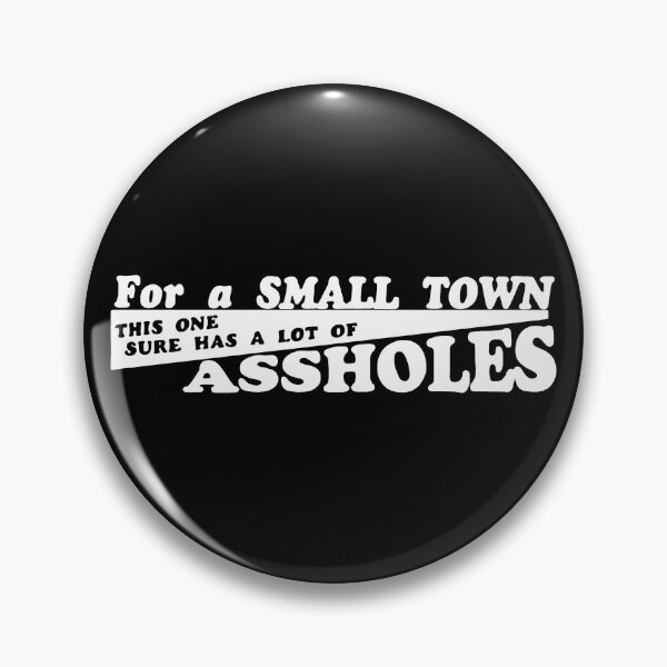 Item preview, For A Small Town... (WHITE) designed and sold by DiscoVolante.