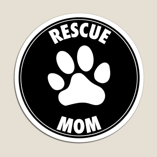 Item preview, RESCUE MOM - CIRCLE designed and sold by cpinteractive.