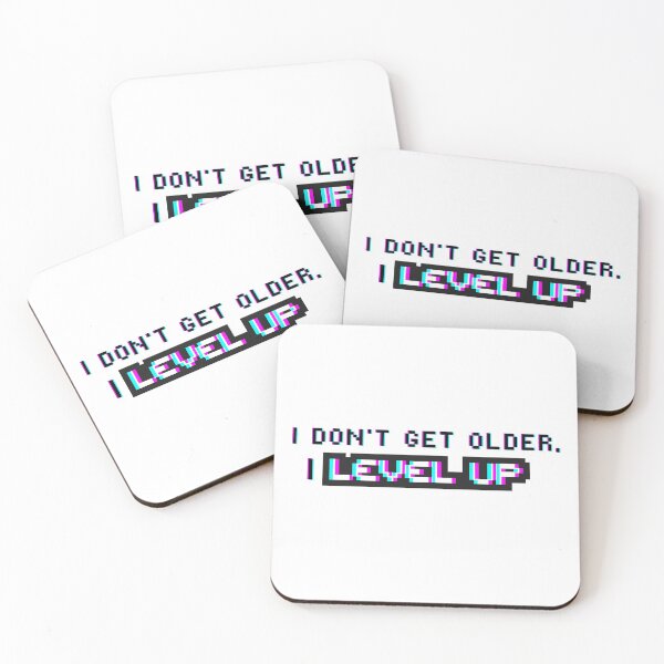 Item preview, I Don't Get Older, I Level Up! Gaming Videogames Lover designed and sold by Trankix.