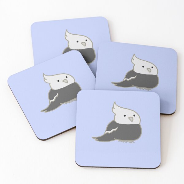 Item preview, Gray cockatiel fluffy designed and sold by AkakoAi.