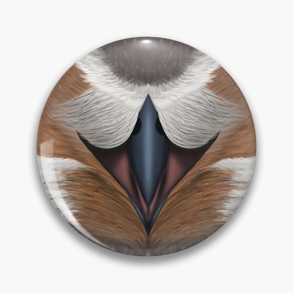 Item preview, Horned Owl Mask designed and sold by Laurin Shipley.