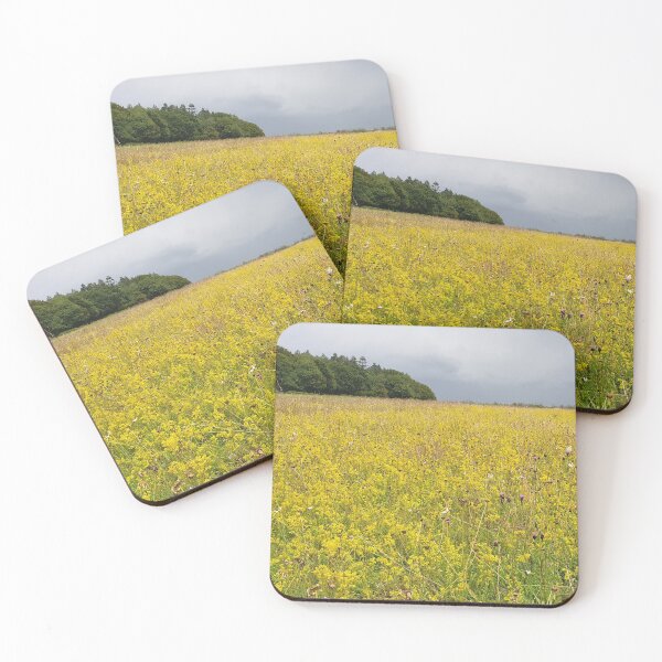 Item preview, Field of Yellow Wildflowers designed and sold by Brimwood.