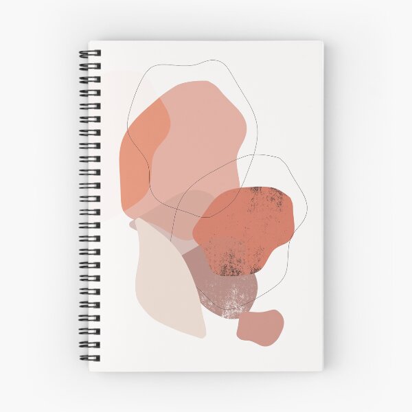 Item preview, Abstract shapes 1130 in earth tones designed and sold by Nadezda Kravcenko.