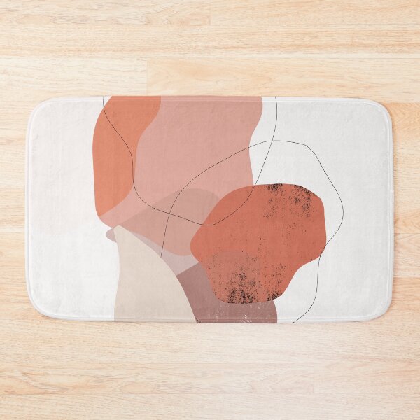 Item preview, Abstract shapes 1130 in earth tones designed and sold by Nadezda Kravcenko.