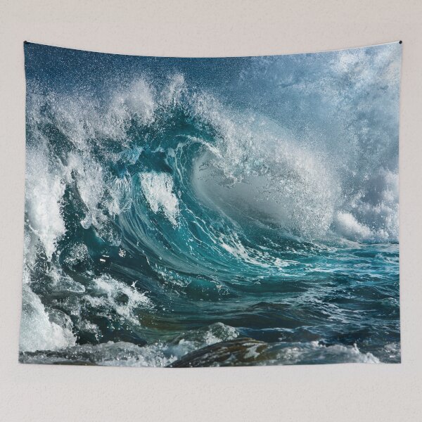 Item preview, Storm Crashing Waves designed and sold by Lunar009.