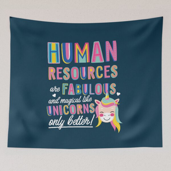 Item preview, HRs are like Unicorns Gift Idea designed and sold by betternotes.