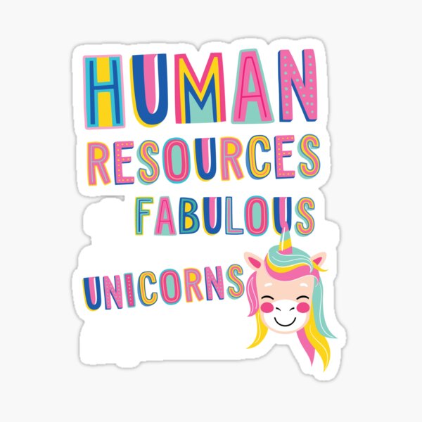 Item preview, HRs are like Unicorns Gift Idea designed and sold by betternotes.