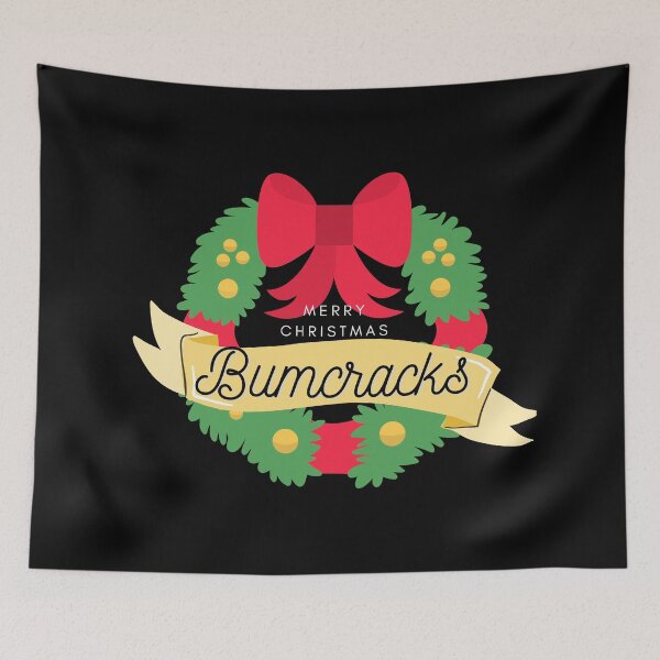 Item preview, Merry Christmas Bumcracks designed and sold by DontKnowMuch.