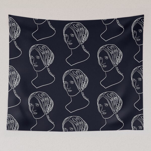 Item preview, Mary Shelley Line Art designed and sold by iliketeas.