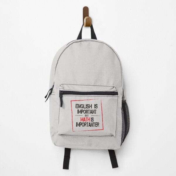 Item preview, English Is Important But Math Is Importanter designed and sold by ZAstore.