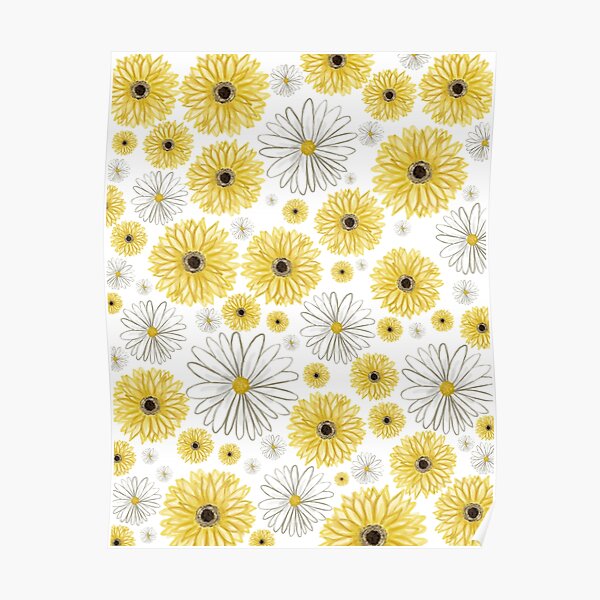 A Thousand Yellow Daisies Poster