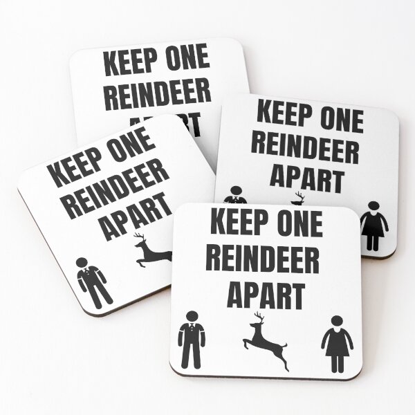 Item preview,  keep one reindeer apart designed and sold by Cafecreative.