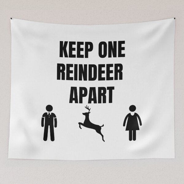 Item preview,  keep one reindeer apart designed and sold by Cafecreative.