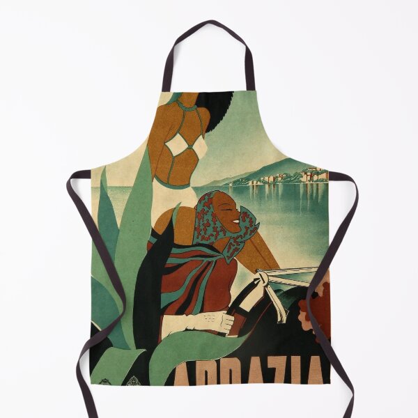 Item preview, retro classic Abbazia poster designed and sold by CorasPosters.