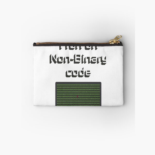 Item preview, Non-Binary Code designed and sold by Sad Lesbian Designs.