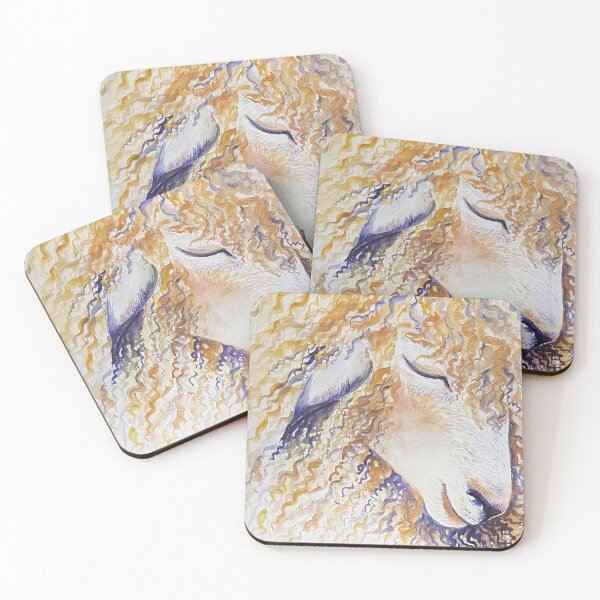 Item preview, Sleepy sheep watercolor designed and sold by orangerinka.