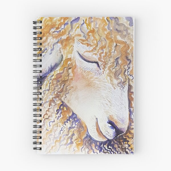 Item preview, Sleepy sheep watercolor designed and sold by orangerinka.