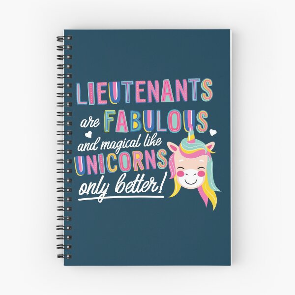 Item preview, Lieutenants are like Unicorns Gift Idea designed and sold by betternotes.